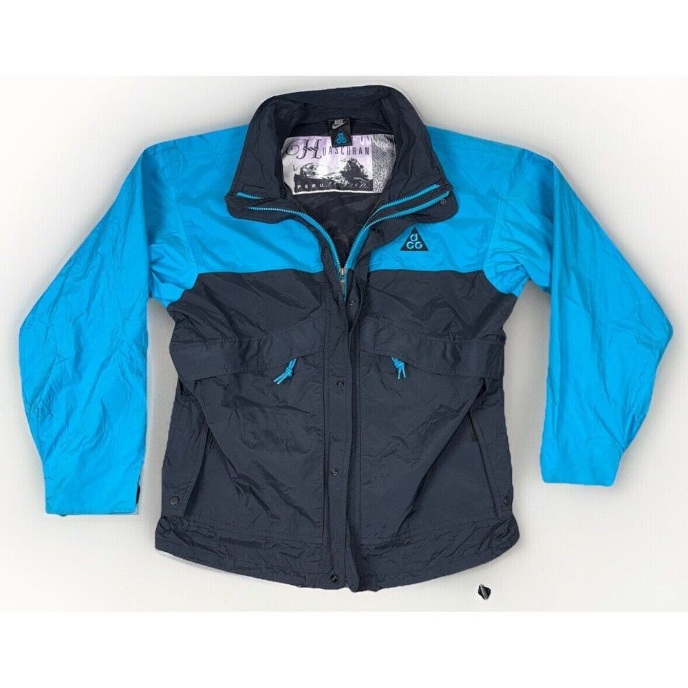 Vintage Nike ACG Peru Huascuran Expedition Trail Parka Jacket M-L EUC